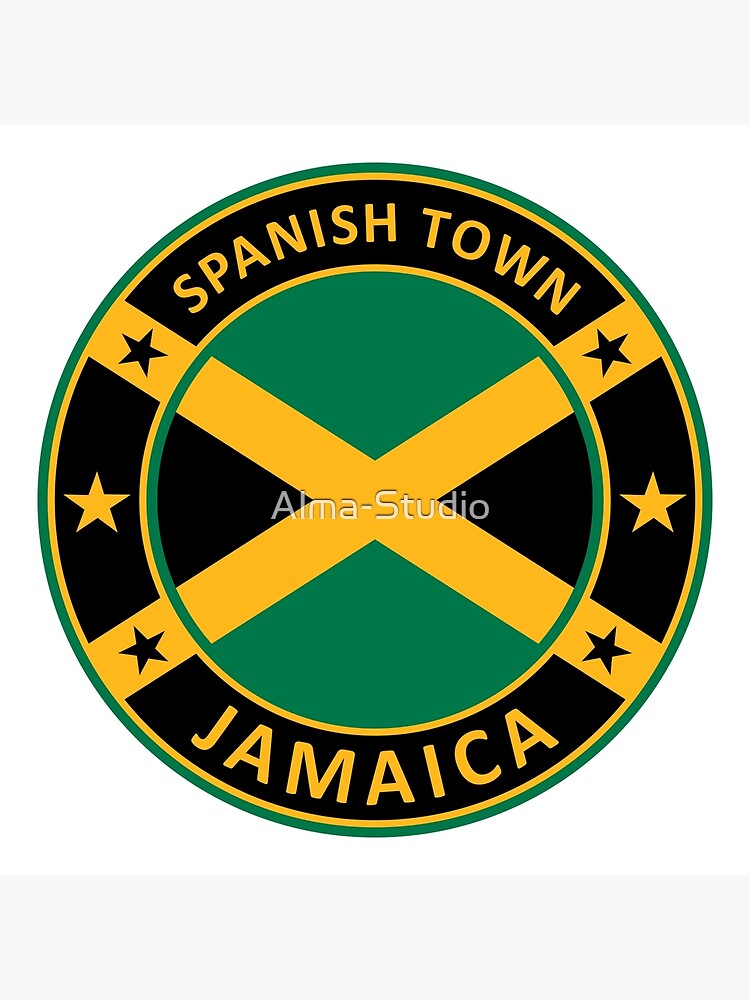 "Spanish Town, Jamaica" Poster for Sale by Alma-Studio | Redbubble