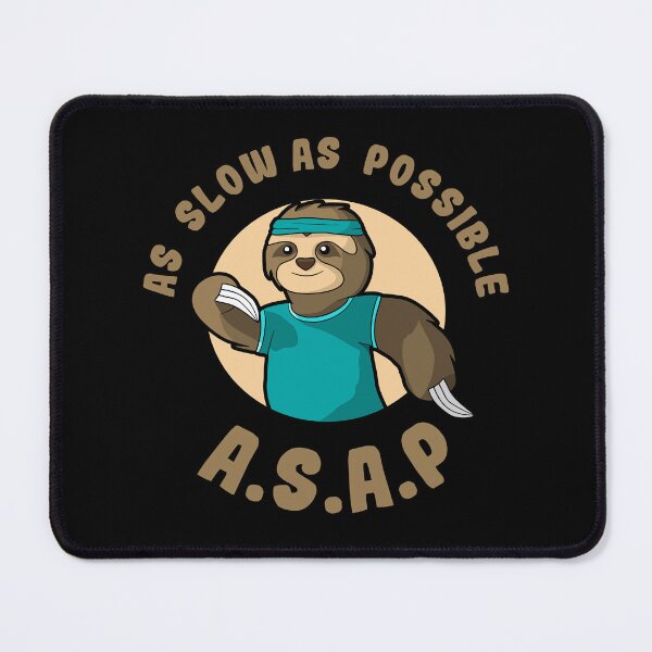 Item preview, Sloth Runner ASAP Slow Sport Run Race Funny designed and sold by Sellery-GbR.