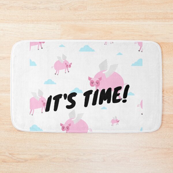 Item preview, When pigs fly, cute piggy flying, flying pigs, it's time designed and sold by T-Look.