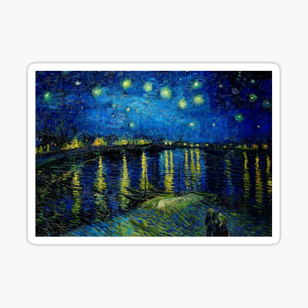 Item preview, Vincent van Gogh's Starry Night Over the Rhone designed and sold by Oliveirallan.