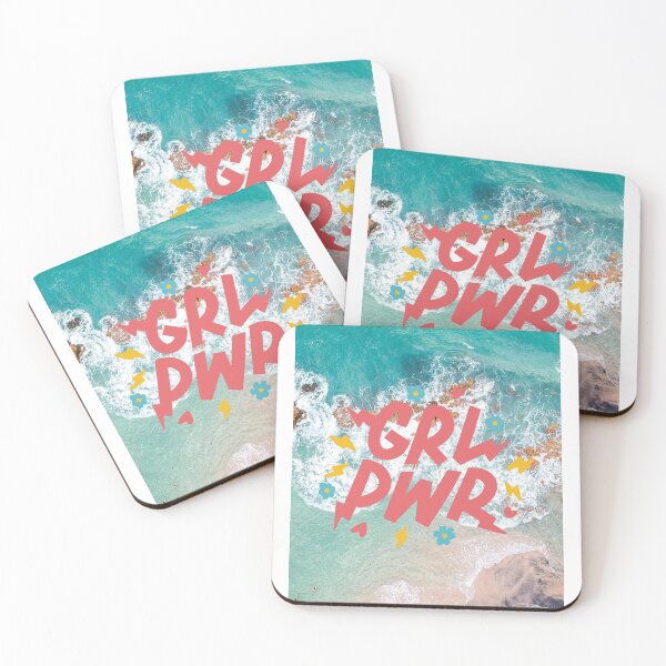 Item preview, Girl Power Beach Theme designed and sold by JZCustom Art Sales.