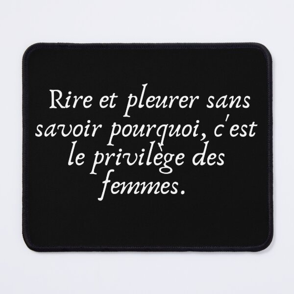 Aperçu de l'œuvre C'est le droit d'une femme de rire et de pleurer et de ne pas savoir pourquoi créée et vendue par Voici.