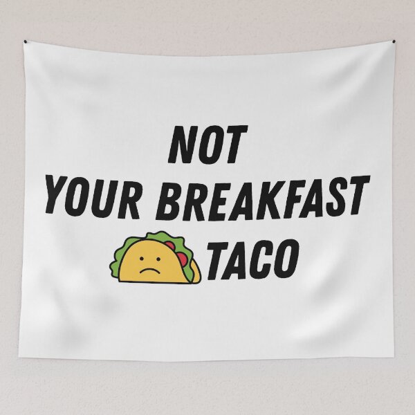 Item preview, Not Your Breakfast Taco T-Shirt, Anti Jill Biden Shirt, Anti Biden designed and sold by UniqueStylistic.