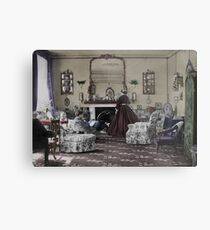 Victorian living Metal Print