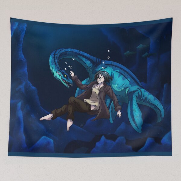 Item preview, Underwater with a Plesiosaurus designed and sold by TheKohakuDragon.