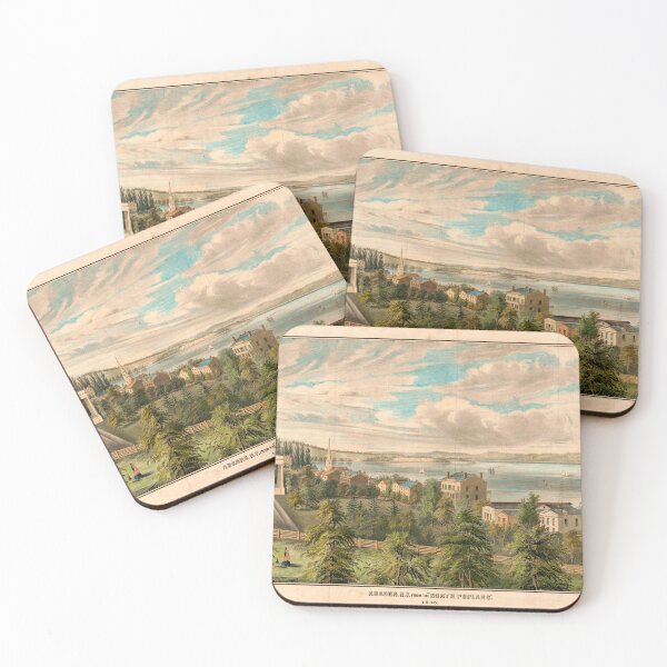 Item preview, Aurora, New York from the "North Poplars" (1848) designed and sold by allhistory.