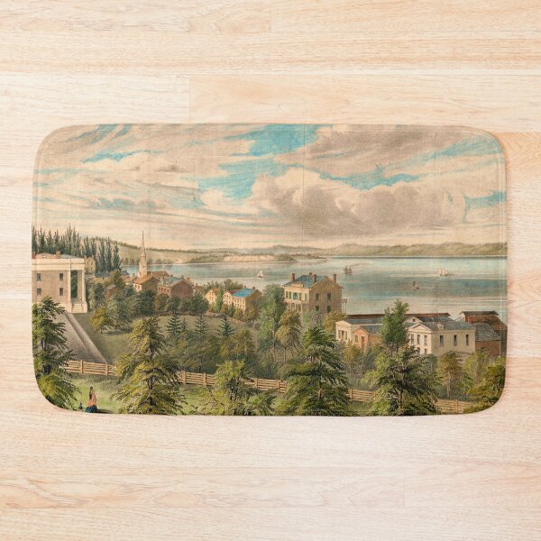 Item preview, Aurora, New York from the "North Poplars" (1848) designed and sold by allhistory.