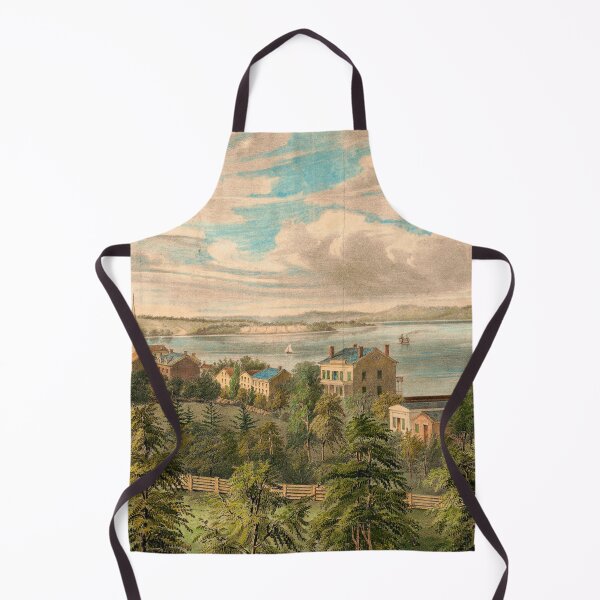 Item preview, Aurora, New York from the "North Poplars" (1848) designed and sold by allhistory.