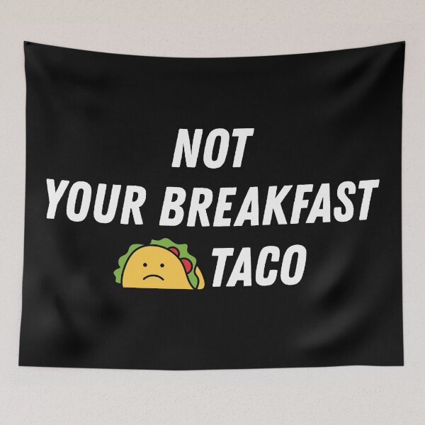 Item preview, Not Your Breakfast Taco T-Shirt, Anti Jill Biden Shirt, Anti Biden designed and sold by UniqueStylistic.