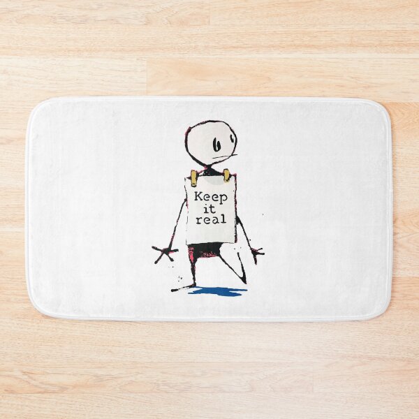 Item preview, Banksy Keep it Real designed and sold by goatboyjr.