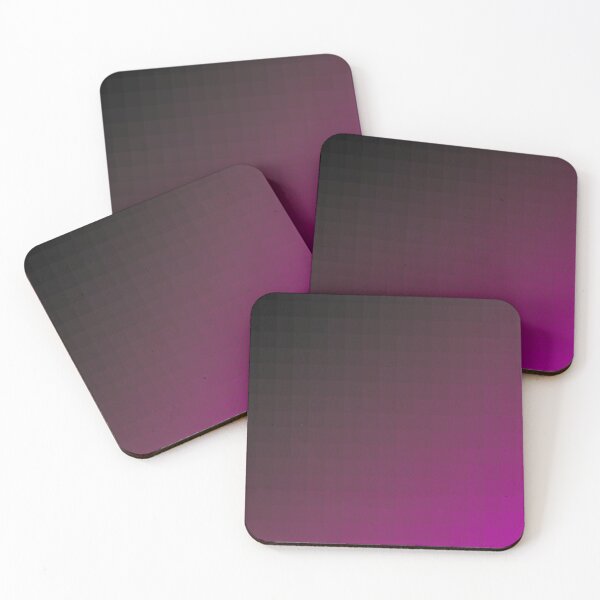 Item preview, Radiant black and pink cubicle shapes designed and sold by CryptoEnths.