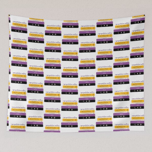 Item preview, Representation Matters in Stories | Nonbinary Pride designed and sold by seraphmars.