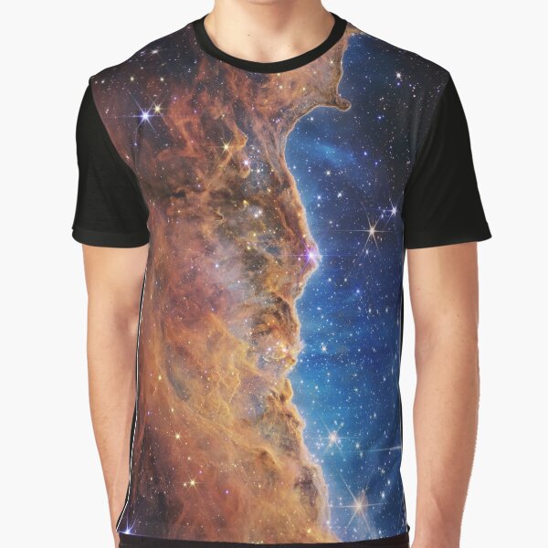 James Webb Space Telescope - JWST - First Images - Carina Nebula Graphic T-Shirt