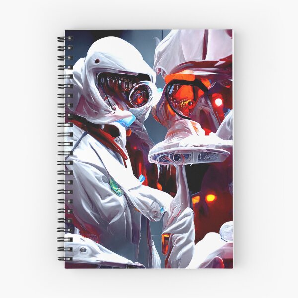 Item preview, Futuristic Scientists designed and sold by ai-picasso.