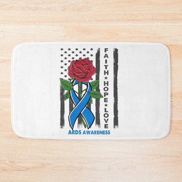 Item preview, Faith Hope Love ARDS Awareness Amarican Flag designed and sold by Kohend.
