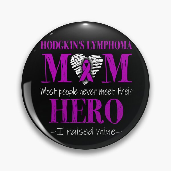 Item preview, Proud Hodgkin's Lymphoma Mom HERO I Raised Mine designed and sold by Mnrshirley.