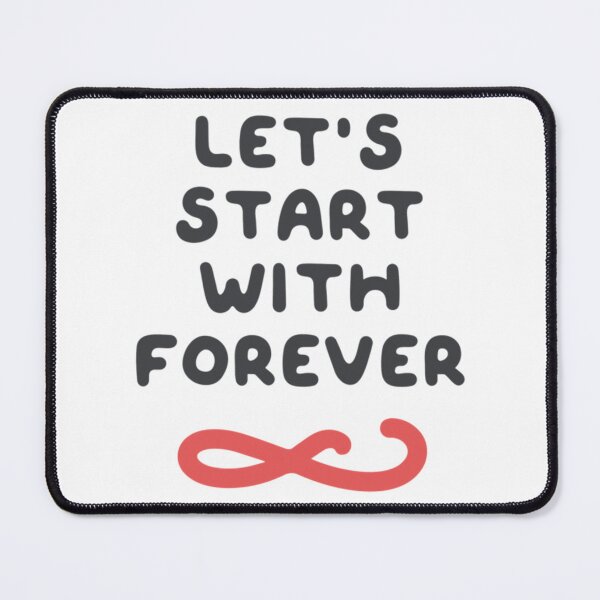 Item preview, let_s start with forever designed and sold by GOOGIRL420.