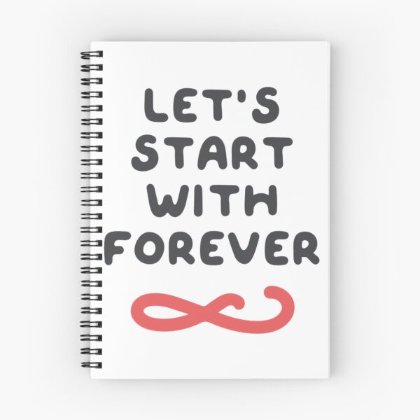 Item preview, let_s start with forever   designed and sold by GOOGIRL420.