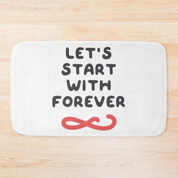 Item preview, let_s start with forever   designed and sold by GOOGIRL420.