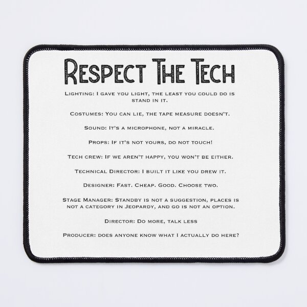 Item preview, Respect The Tech designed and sold by swilmer.