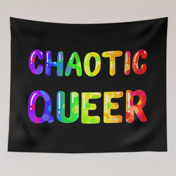 Item preview, Chaotic Queer  designed and sold by Art by Veya.