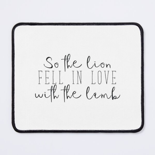 Item preview, So the lion fell in love with the lamb   designed and sold by GOOGIRL420.