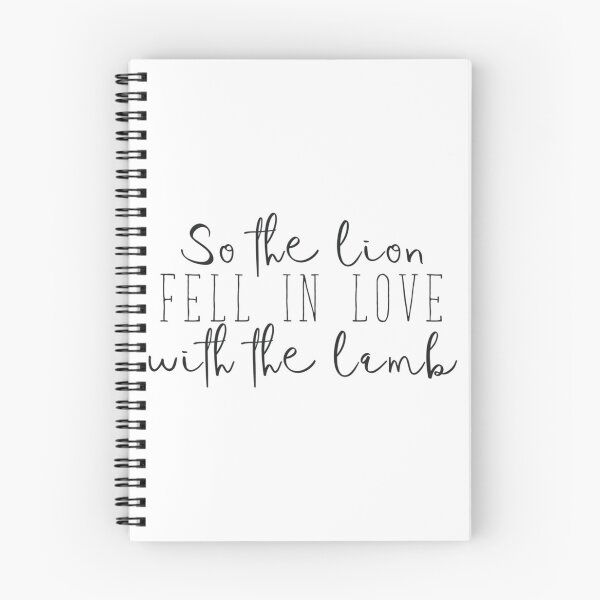 Item preview, So the lion fell in love with the lamb   designed and sold by GOOGIRL420.
