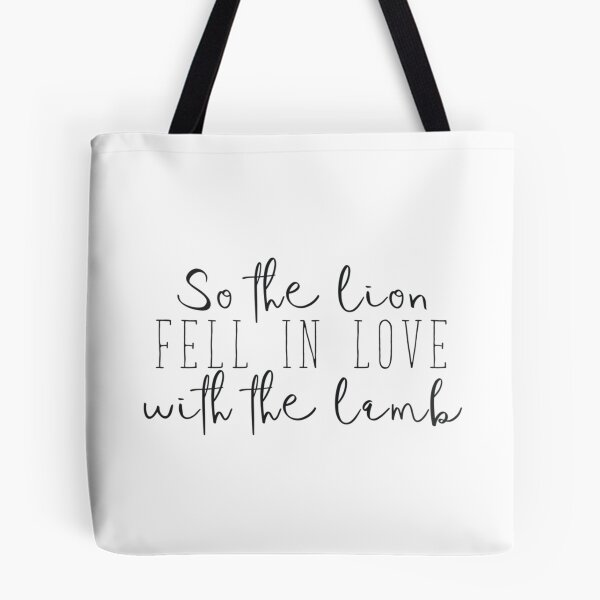Item preview, So the lion fell in love with the lamb   designed and sold by GOOGIRL420.