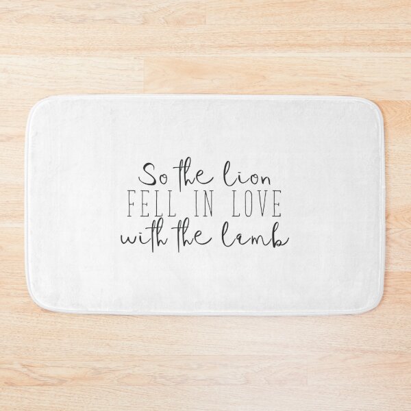 Item preview, So the lion fell in love with the lamb   designed and sold by GOOGIRL420.