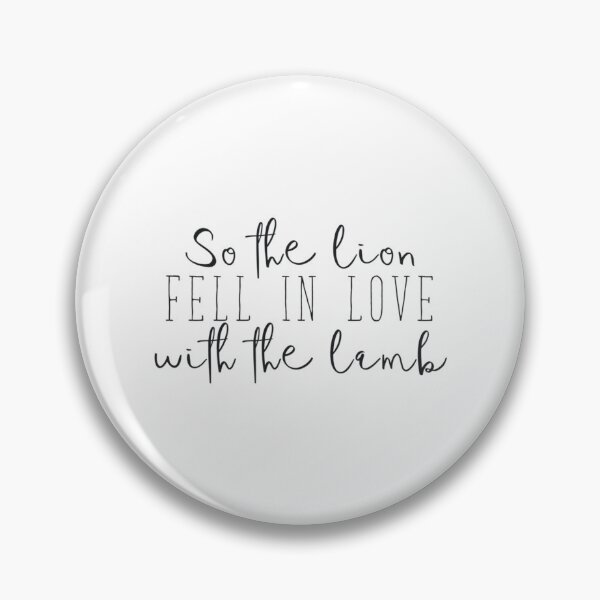 Item preview, So the lion fell in love with the lamb   designed and sold by GOOGIRL420.