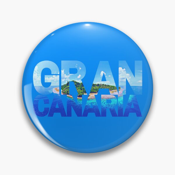 Item preview, GRAN CANARIA PHOTO OF ISLAND INSIDE BOLD LETTERS SPELLING GRAN CANARIA designed and sold by Teriusa.