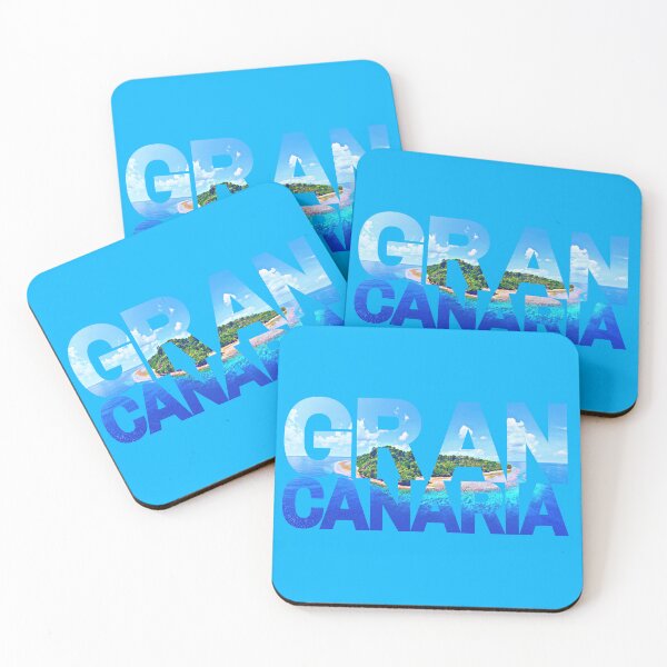 Item preview, GRAN CANARIA PHOTO OF ISLAND INSIDE BOLD LETTERS SPELLING GRAN CANARIA designed and sold by Teriusa.