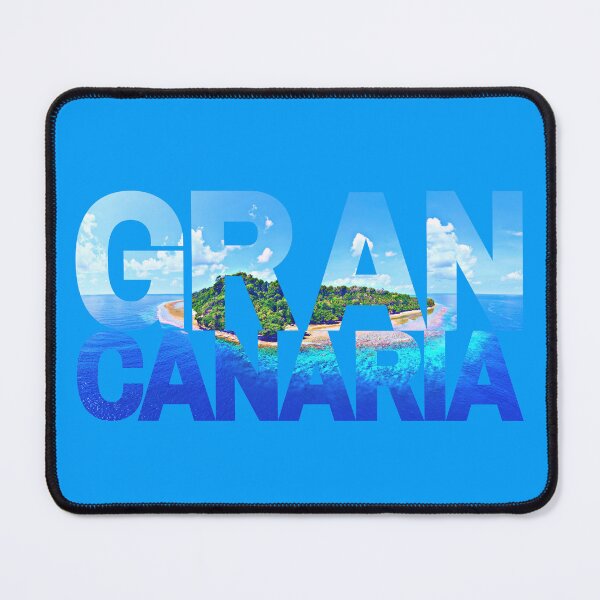 Item preview, GRAN CANARIA PHOTO OF ISLAND INSIDE BOLD LETTERS SPELLING GRAN CANARIA designed and sold by Teriusa.
