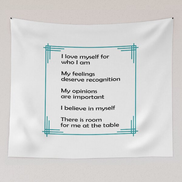 Item preview, Self acceptance positive affirmations and inspirational messages designed and sold by Inspirationmotivation.