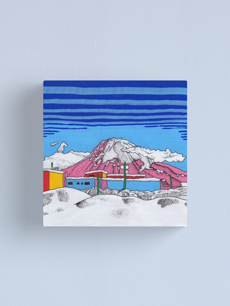 Niseko Mount Yotei Canvas Print By Fortunado Redbubble