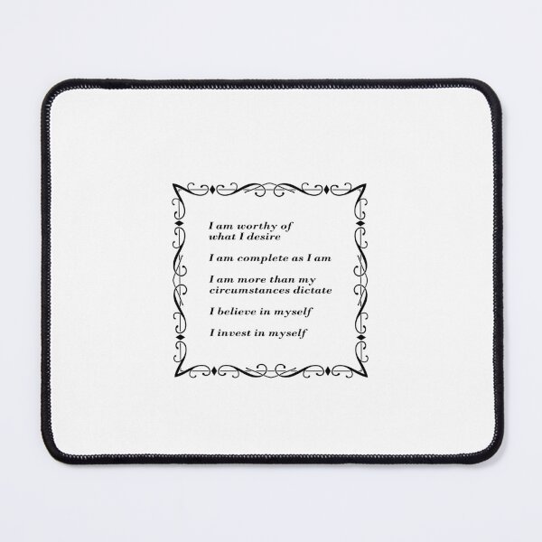 Item preview, Self Worth Positive Affirmations   designed and sold by Inspirationmotivation.