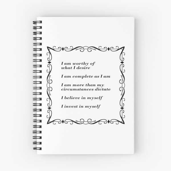 Item preview, Self Worth Positive Affirmations   designed and sold by Inspirationmotivation.