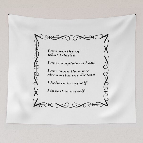 Item preview, Self Worth Positive Affirmations   designed and sold by Inspirationmotivation.