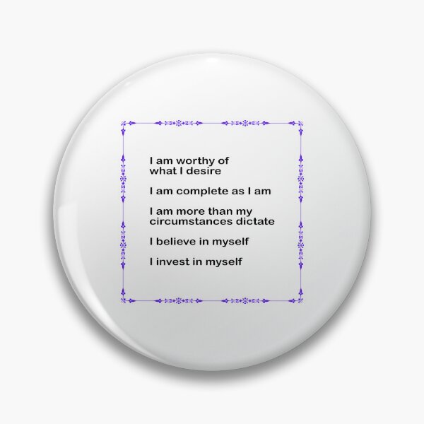 Item preview, Self Worth Positive Affirmations  Inspirational Self Help Motivational Words designed and sold by Inspirationmotivation.