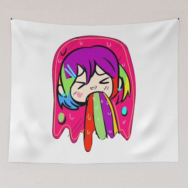 Item preview, Gothic Puke Rainbow Girl designed and sold by Nicheek.