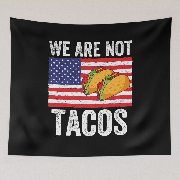 Item preview, We Are Not Tacos Funny Jill Biden designed and sold by MoMasry.