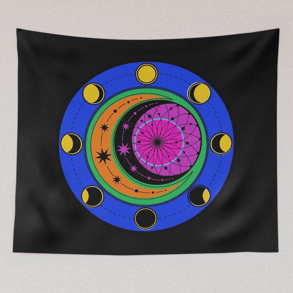 Item preview, Moons Moons And More Moons designed and sold by KizmetBoutique.
