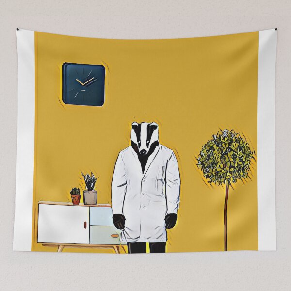 Item preview, Doctor Badger designed and sold by jblittlemonsters.