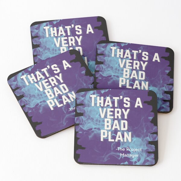 Item preview, Project Manager Very Bad Plan designed and sold by Awesomefamily.