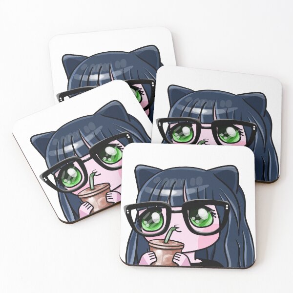 Item preview, KilkyCat Iced Coffee designed and sold by KilkennyCat Art.