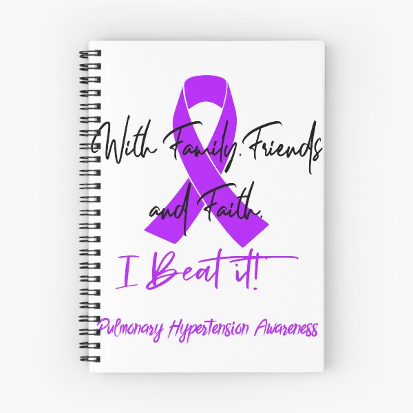 Item preview, Pulmonary Hypertension Warrior - With Family, Friends, and Faith - I BEAT IT! designed and sold by Robbsyn.