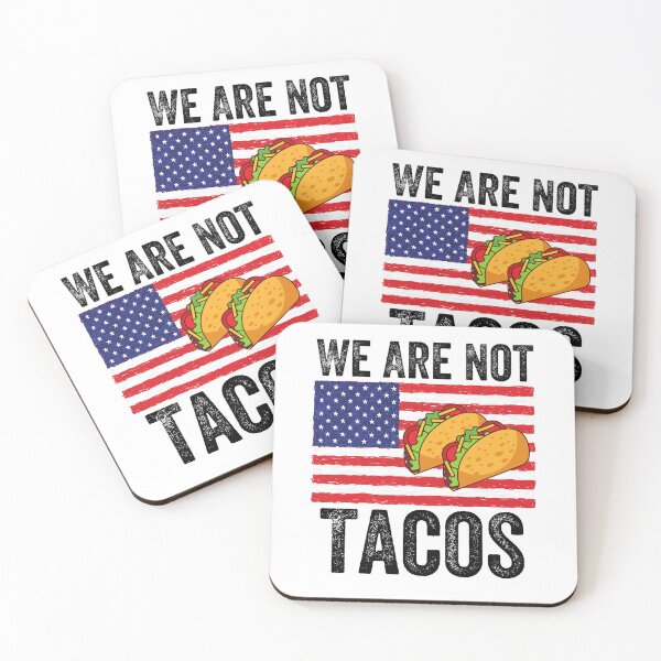 Item preview, We Are Not Tacos Funny Jill Biden designed and sold by MoMasry.