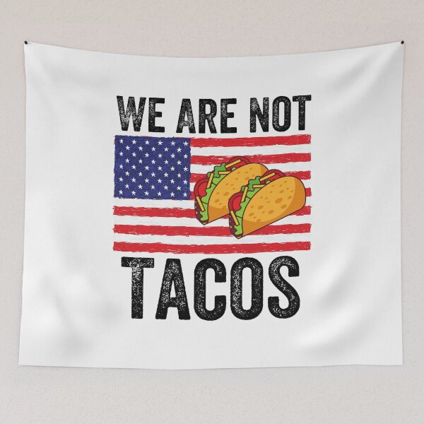 Item preview, We Are Not Tacos Funny Jill Biden designed and sold by MoMasry.