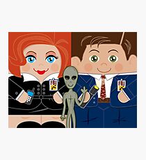 Alien Investigators Photographic Print