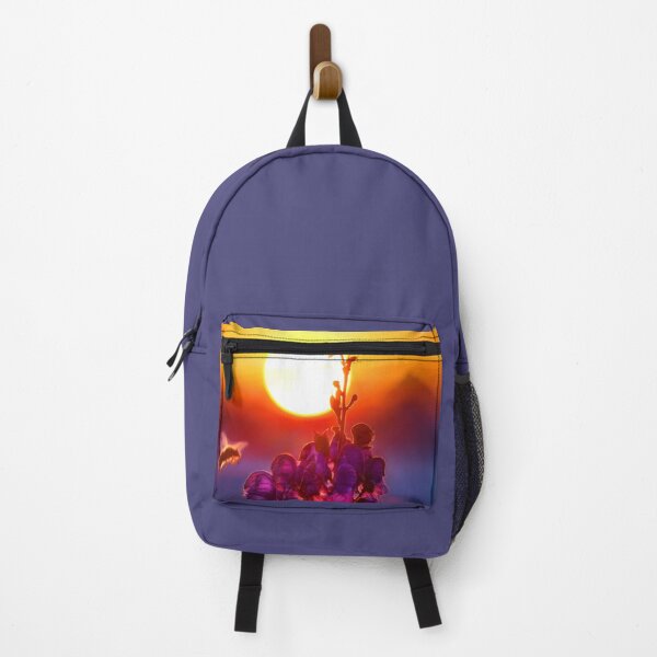 Item preview, FLORA #28 - Bumble Bee Landing on Purple Lavender Flower Backlit by Sunset designed and sold by DEL-Productions.